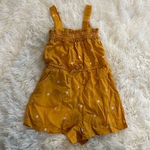 Cat and Jack Mustard Romper